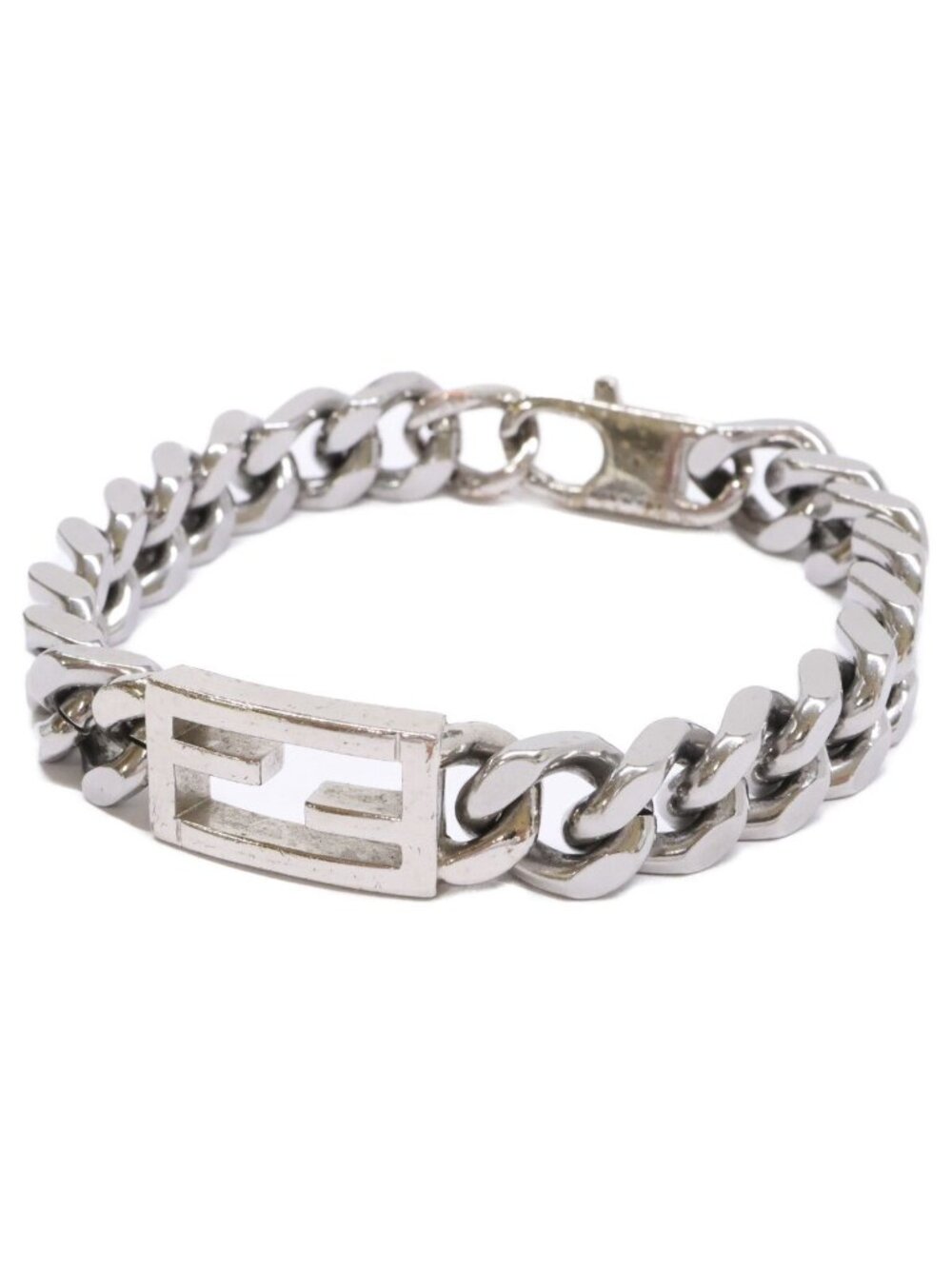 Fendi FF Logo Chain Bracelet